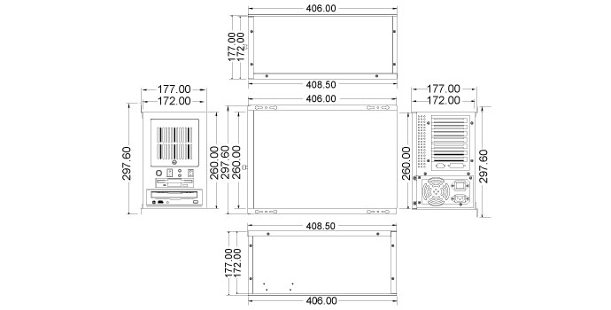 dimension wc 306