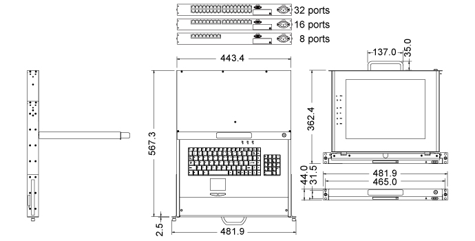 dimension kdr 115 C5