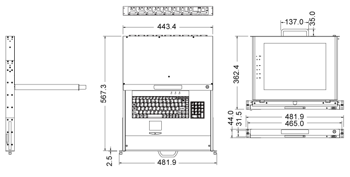 dimension kdr 11508 dvi