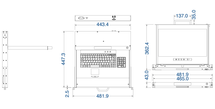 dimension kdr 11701HD