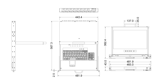 dimension kdr 117HD DVI