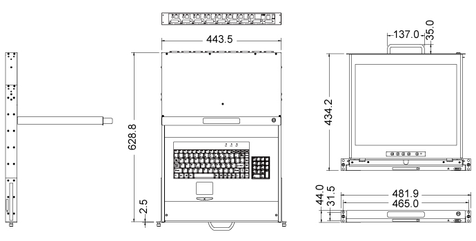 dimension kdr 11908 dvi