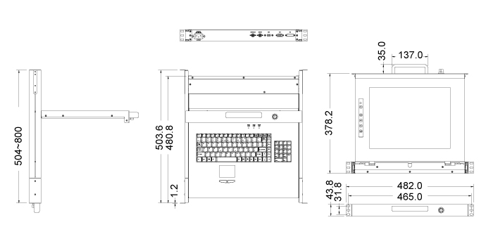 dimension ksr 11501