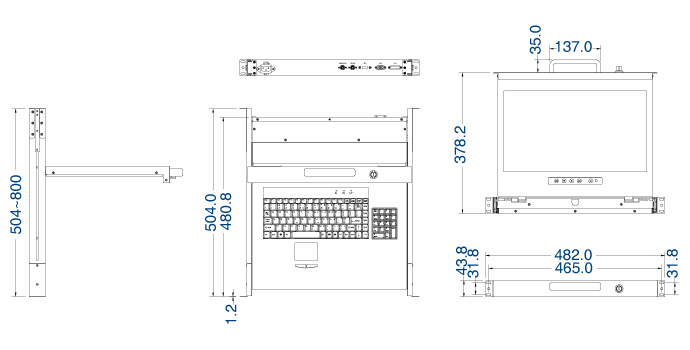 dimension ksr 11701HD